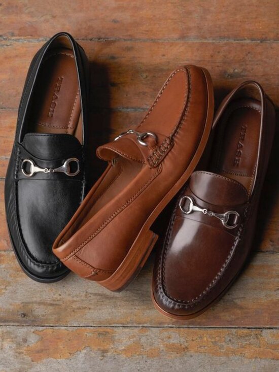 Trask (Italy) Men\'s Woven Genuine Leather Luxury Driving Loafers *VIBRAM SOLE* main image 11